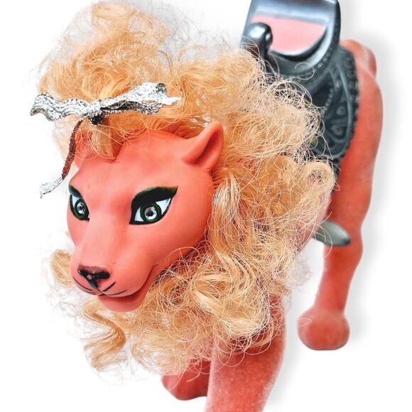 RARE VTG 1986 Clawdeen Catra Pink Lion She-Ra Princess of Power MOTU - Picture 2 of 10